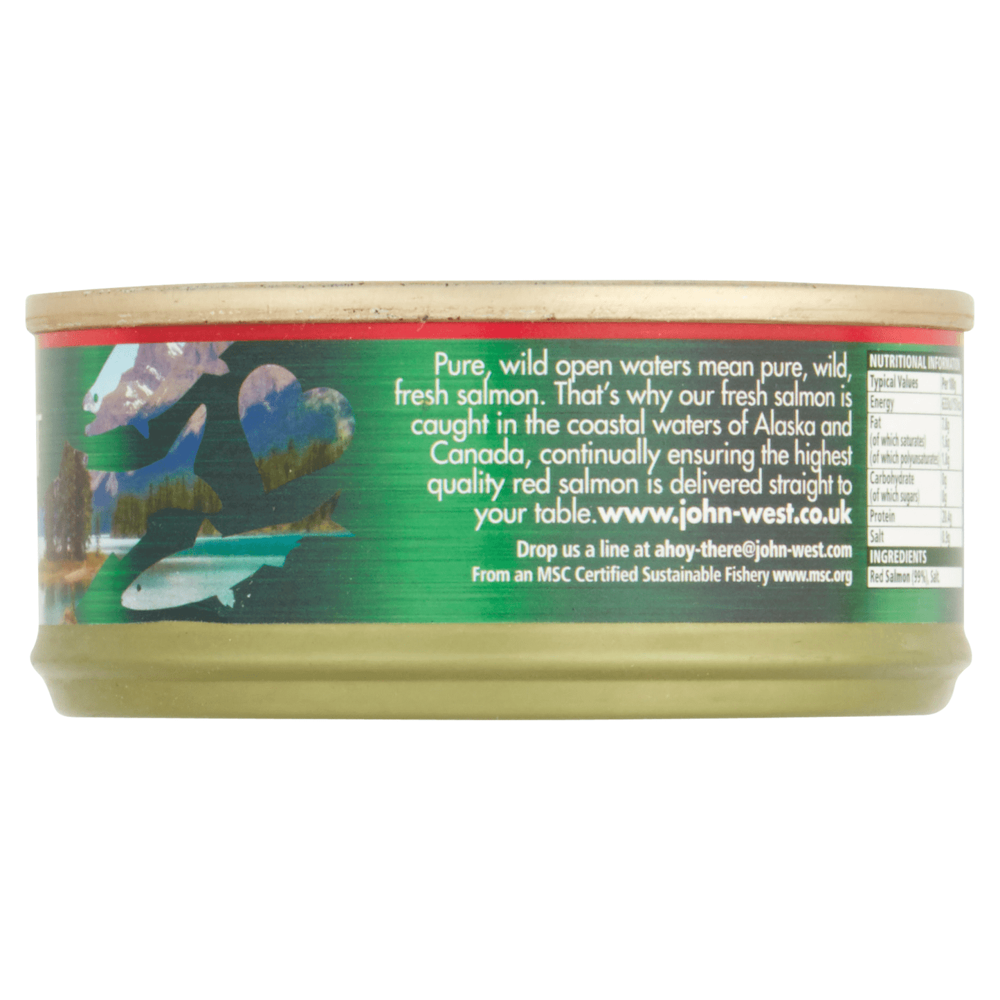 John West Wild Pacific Red Salmon 105g - UK Food & Drink - 50171057