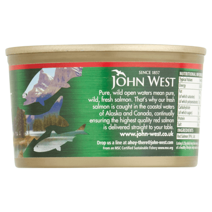 John West Wild Pacific Red Salmon 213g - UK Food & Drink - 5000171010025