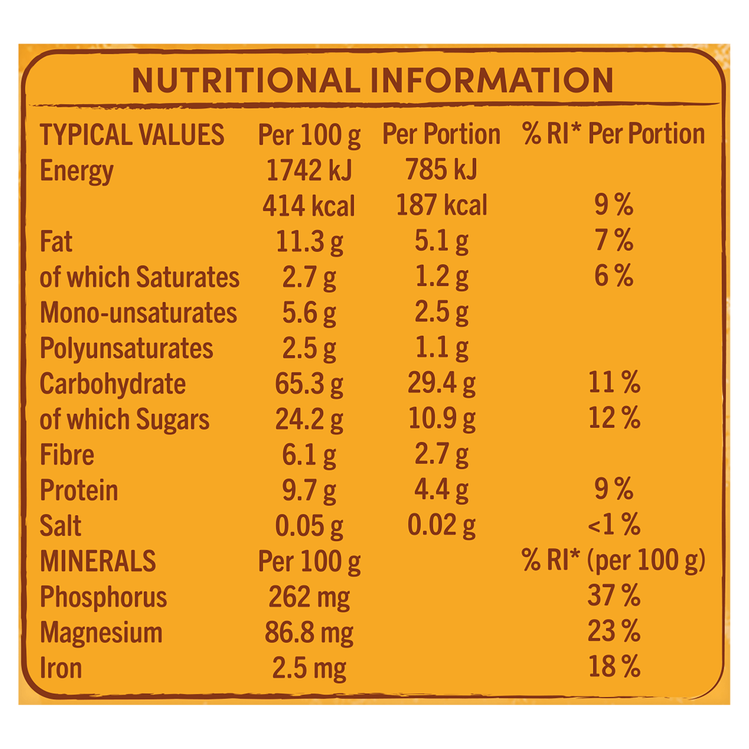 Jordans Crunchy Oat Granola Fruit & Nut 750g - UK Food & Drink - 5010477320858
