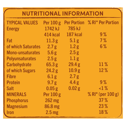 Jordans Crunchy Oat Granola Fruit & Nut 750g - UK Food & Drink - 5010477320858