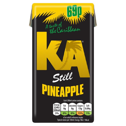 Ka Still Pineapple Pm 69P 288Ml - UK Food & Drink - 5000382115908