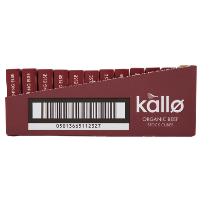 Kallo Organic Beef Stock Cubes 8 x 11g - UK Food & Drink - 5013665112259