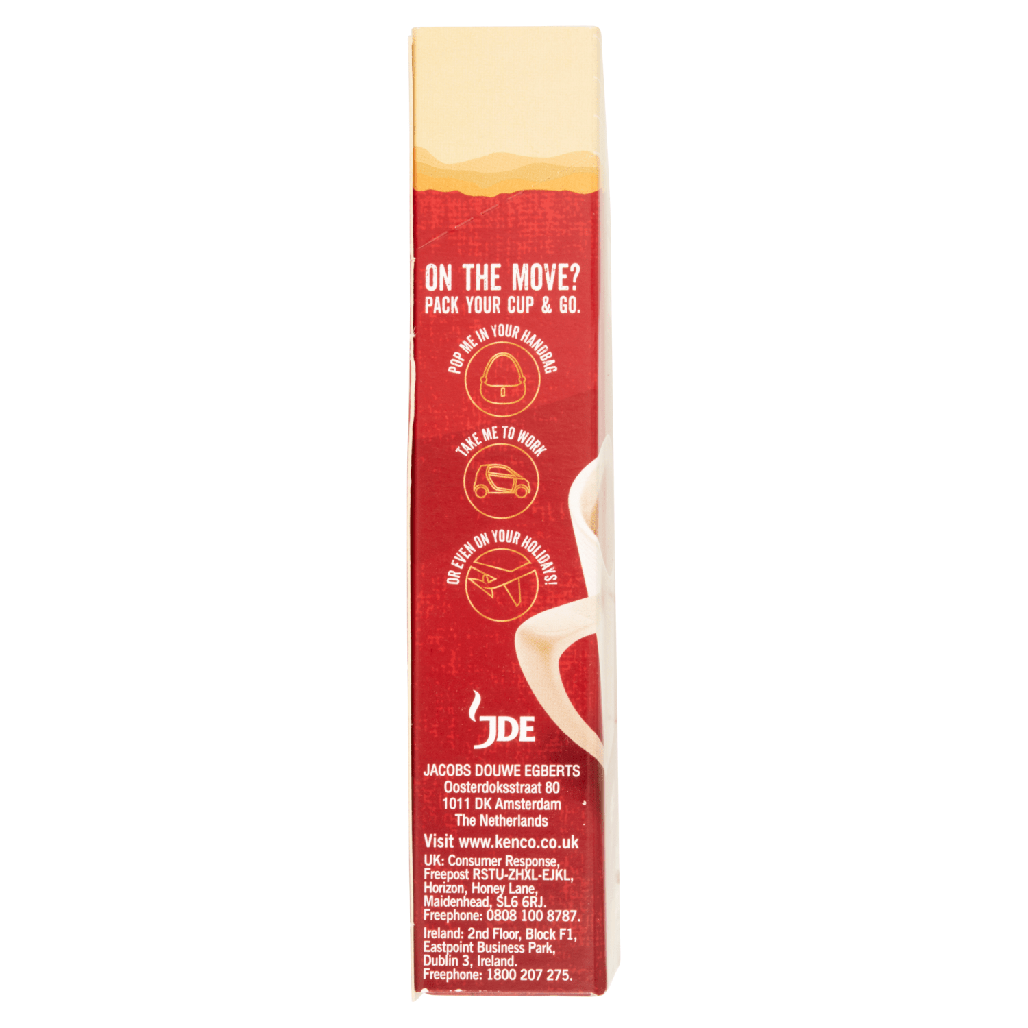 Kenco 3 in 1 Smooth White Instant Coffee with Sugar Sachets x5 - UK Food & Drink - 8711000381830