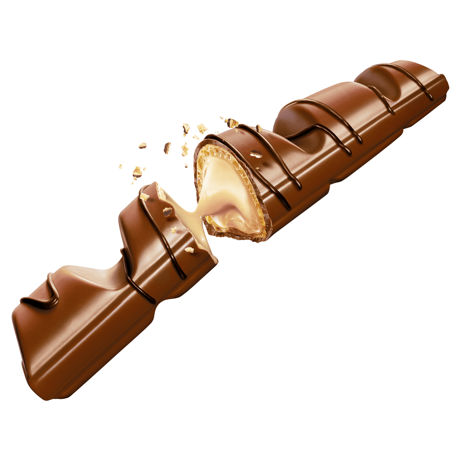 Kinder Bueno Milk Chocolate and Hazelnuts Single Bar 2 Finger x 21.5g (43g) - UK Food & Drink - 80052760