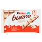 Kinder Bueno White Milk and Hazelnuts Bars 4 x 39g (156g) - UK Food & Drink - 8000500126295