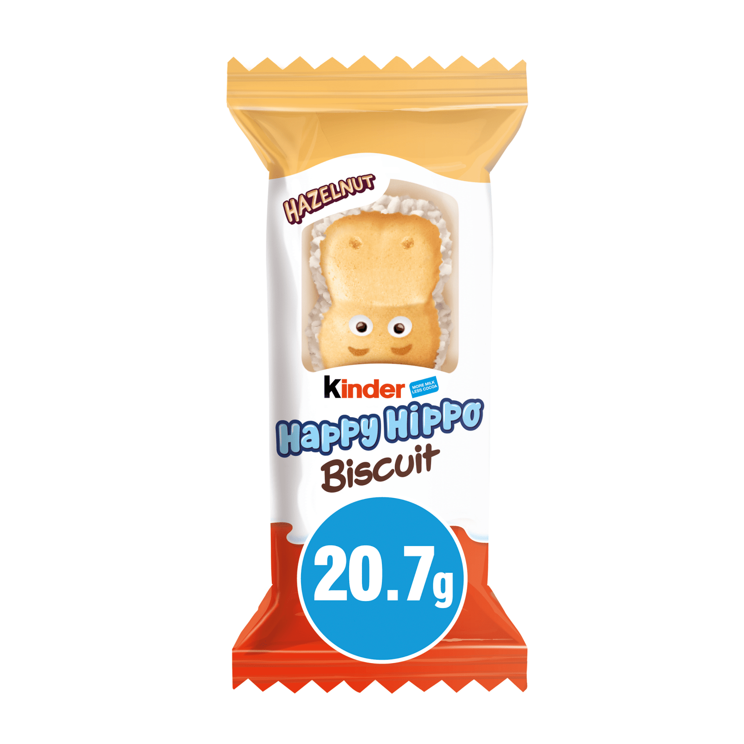 Kinder Happy Hippo Hazelnut Biscuit 20.7g - UK Food & Drink - 80310549