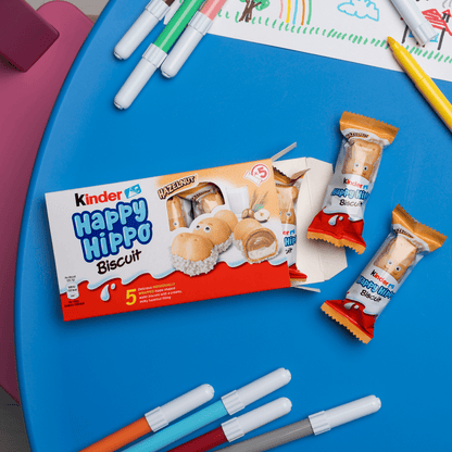 Kinder Happy Hippo Hazelnut Biscuit 20.7g - UK Food & Drink - 80310549