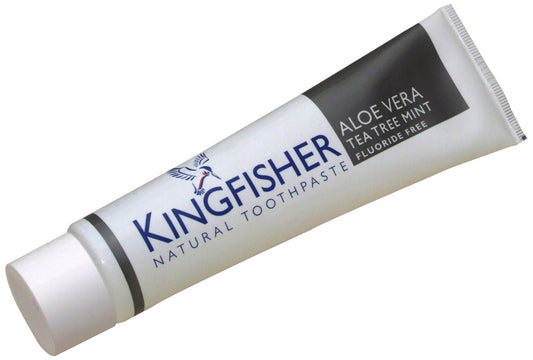 Kingfisher Aloe Vera TeaTree Mint Toothpaste - UK Food & Drink - 5016912212900