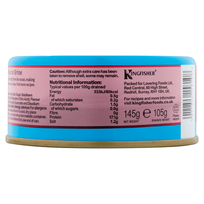 Kingfisher Crab Meat Lump 145g - UK Food & Drink - 5011826158108