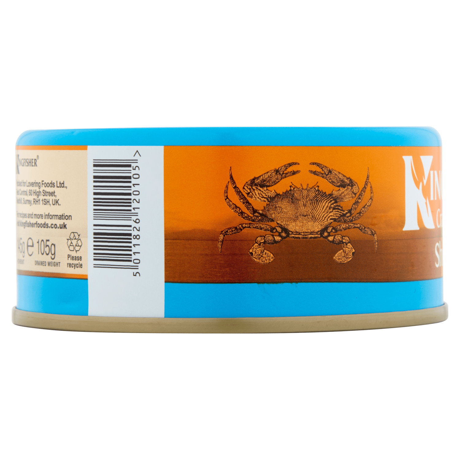 Kingfisher Crab Meat Shredded 145g - UK Food & Drink - 5011826120105