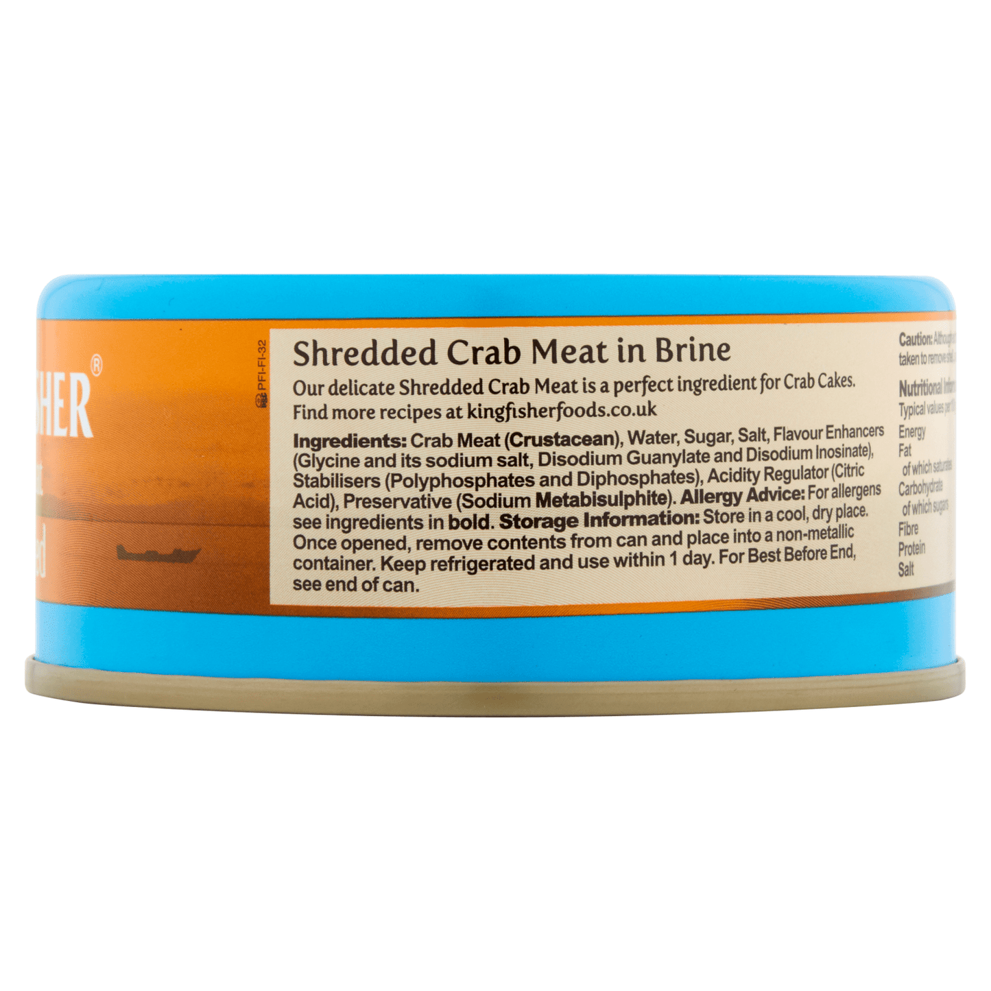 Kingfisher Crab Meat Shredded 145g - UK Food & Drink - 5011826120105