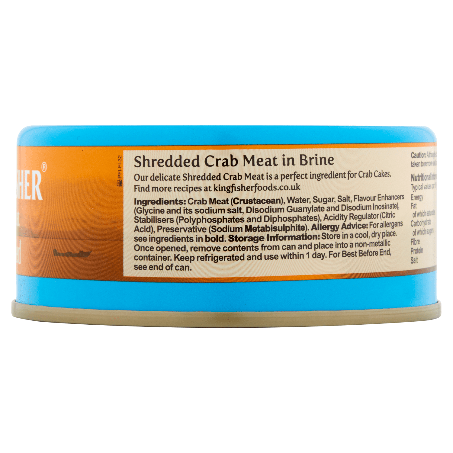 Kingfisher Crab Meat Shredded 145g - UK Food & Drink - 5011826120105