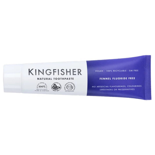 Kingfisher Fennel Toothpaste Fl Free - UK Food & Drink - 5016912212870