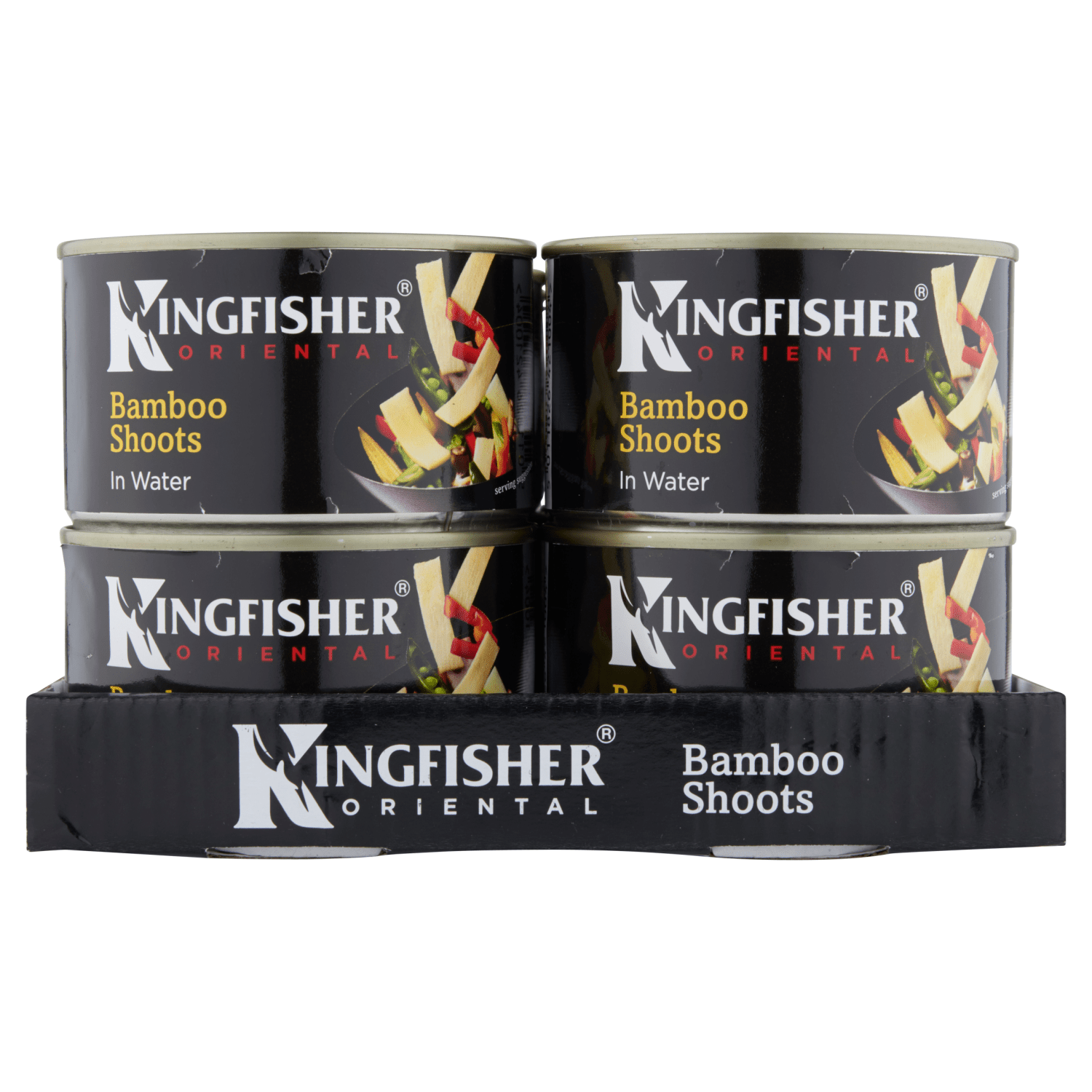 Kingfisher Oriental Sliced Bamboo Shoots in Water 225g - UK Food & Drink - 5011826421004