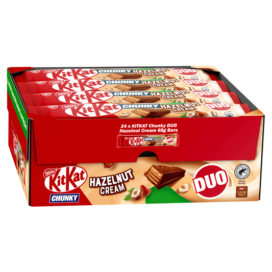 Kitkat Chunky Hazelnut Cream Duo 68g - UK Food & Drink - 3800020441749