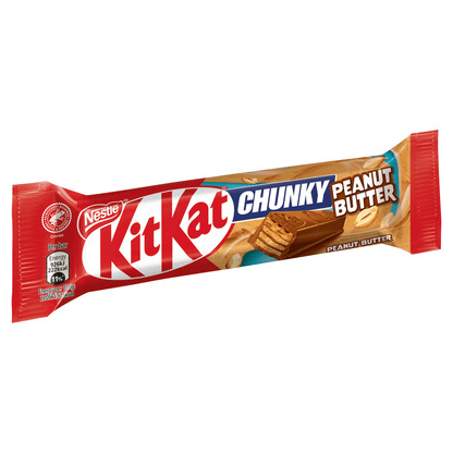 KitKat Chunky Peanut Butter Chocolate Bar 42g - UK Food & Drink - 3800020415009