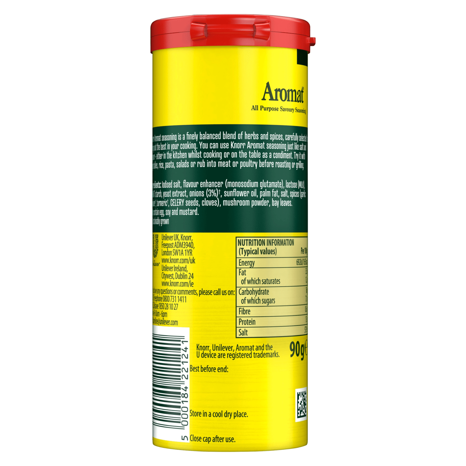 Knorr Aromat All Purpose Savoury Seasoning 90g - UK Food & Drink - 5000184221241