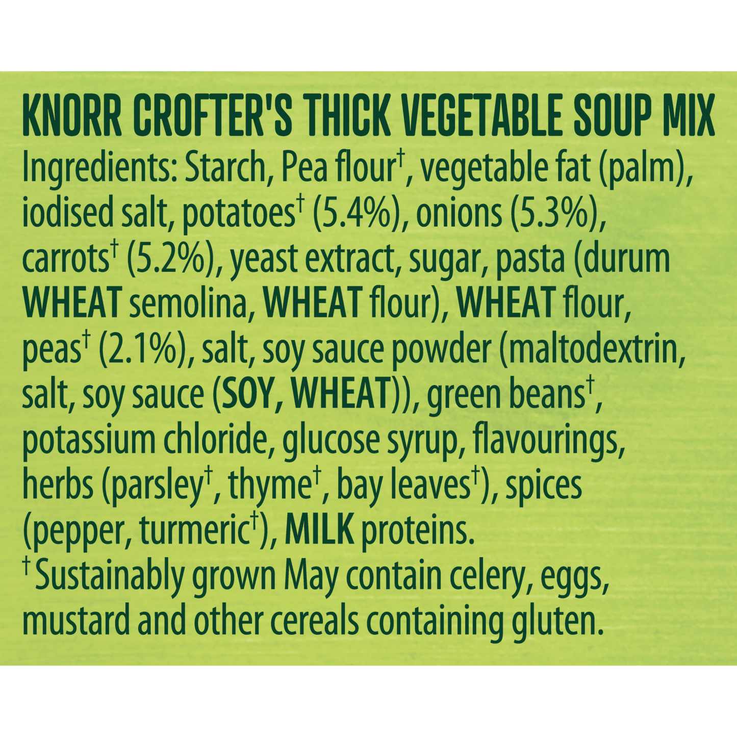 Knorr Dry Packet Soup Thick Vegetable 75 g - UK Food & Drink - 8712566247851