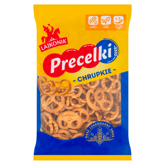 Lajkonik Salted Pretzels 130g - UK Food & Drink - 5900320001334