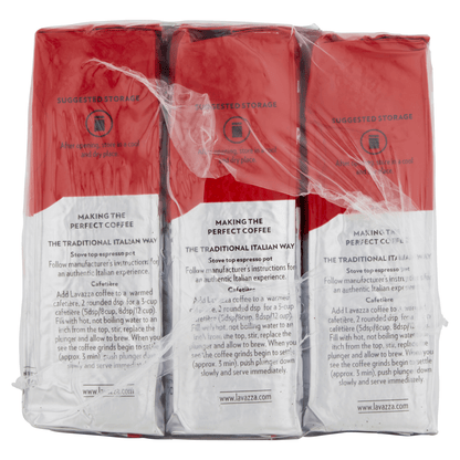 Lavazza Qualit√† Rossa Ground Coffee 250g - UK Food & Drink - 8000070036864