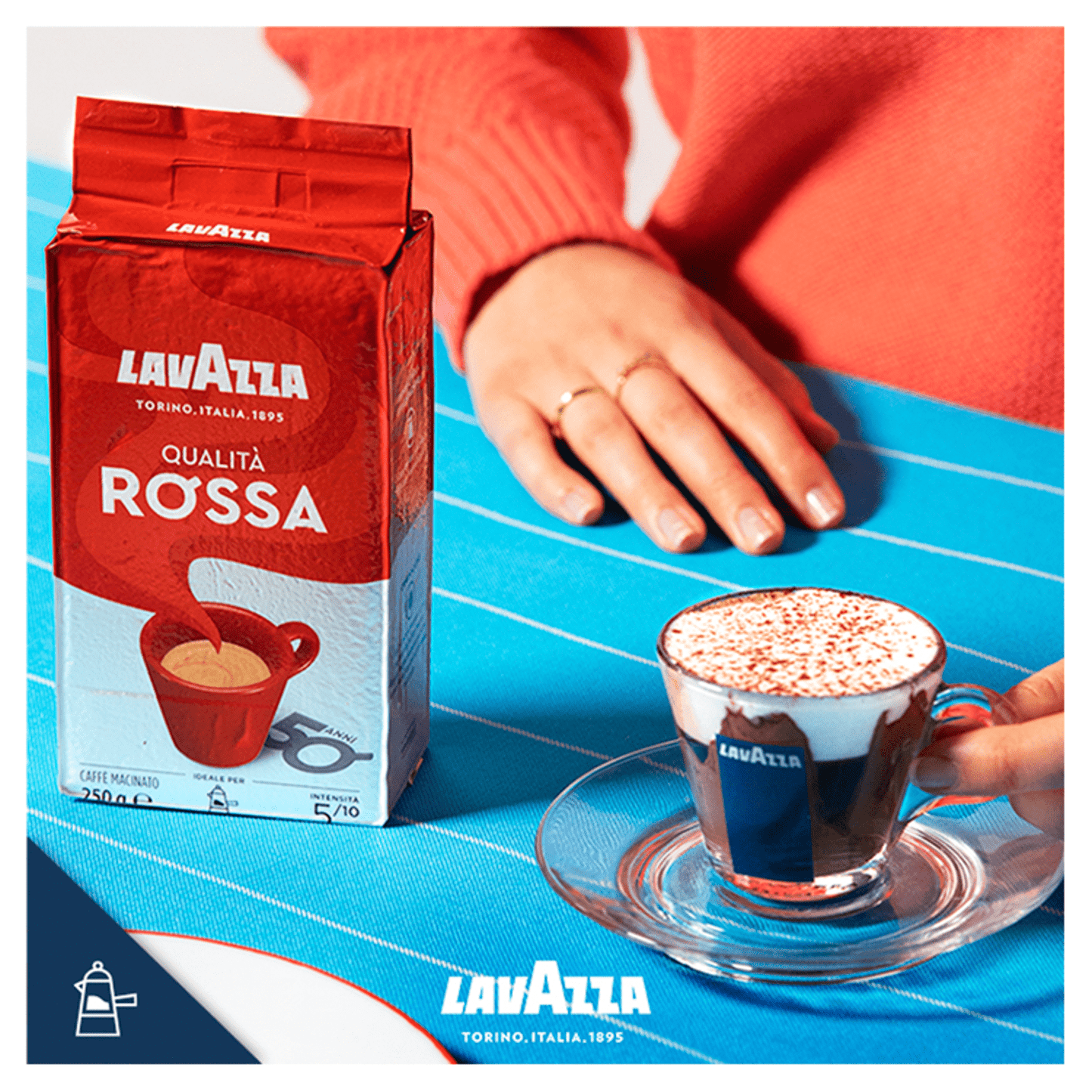 Lavazza Qualit√† Rossa Ground Coffee 250g - UK Food & Drink - 8000070036864