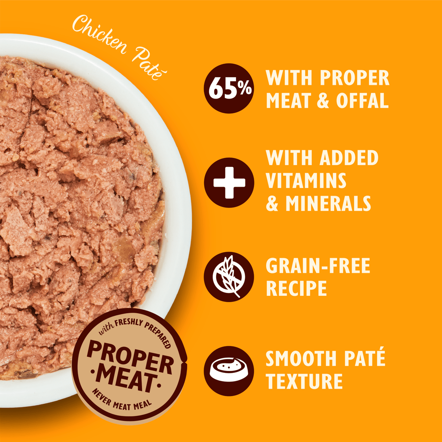 Lily's Kitchen Chicken Smooth Pat≈Ω 85g - UK Food & Drink - 5060184243278
