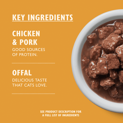 Lily's Kitchen Chicken Tasty Cuts in Gravy for Cats 85g - UK Food & Drink - 5056273603078