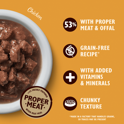 Lily's Kitchen Chicken Tasty Cuts in Gravy for Cats 85g - UK Food & Drink - 5056273603078