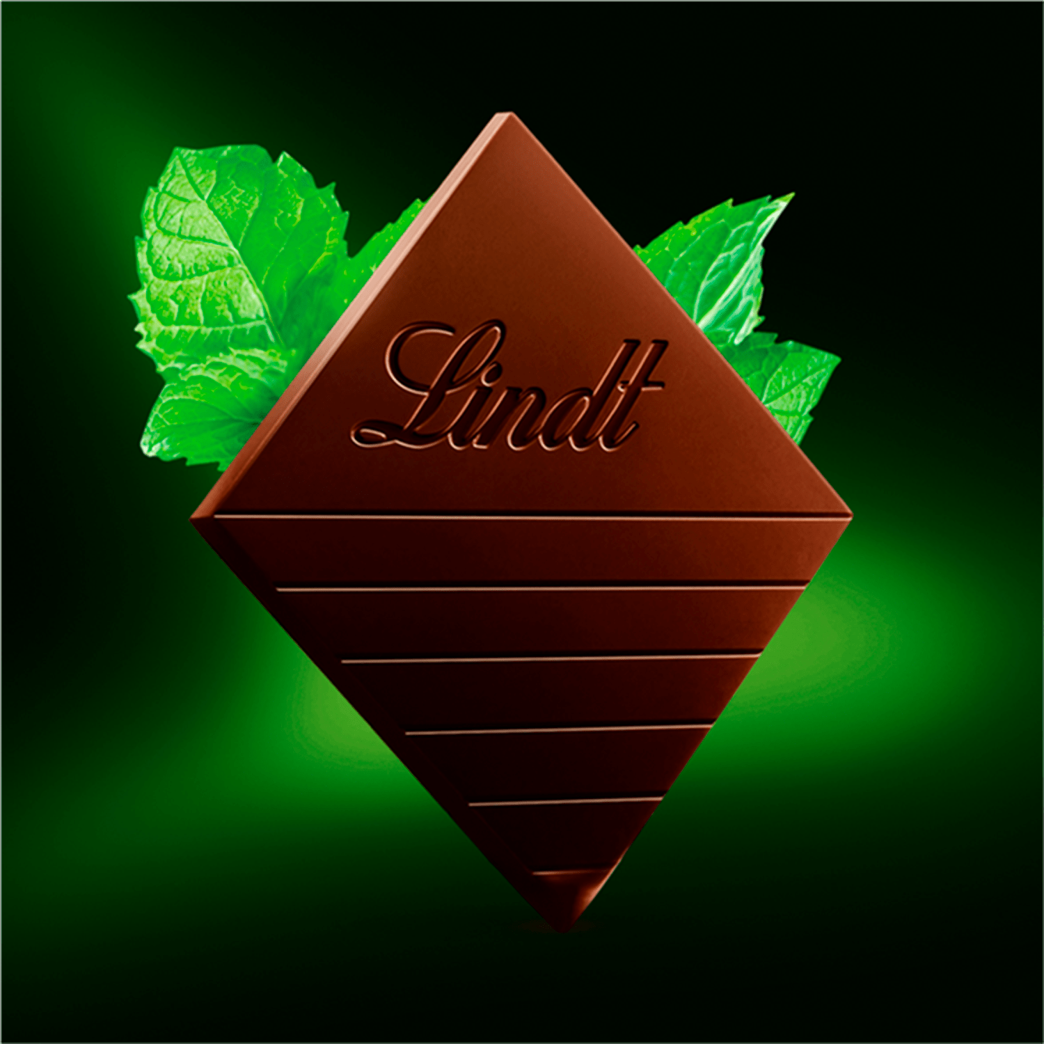 Lindt Excellence Dark Mint Chocolate Bar 100g _ - UK Food & Drink - 3046920028417
