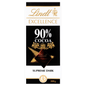 Lindt Excellence Intense Dark 90% Cocoa Chocolate Bar 100g - UK Food & Drink - 3046920029759