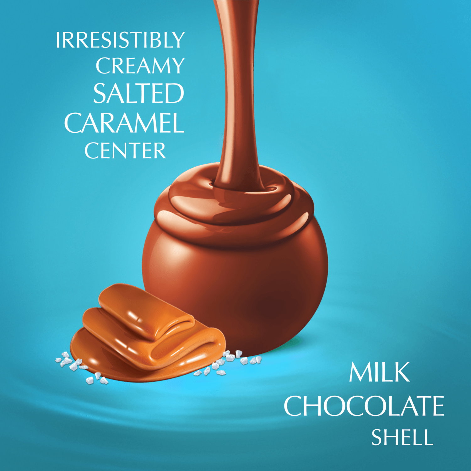 Lindt Lindor Salted Caramel Chocolate Truffles Box 200g - UK Food & Drink - 8003340098920