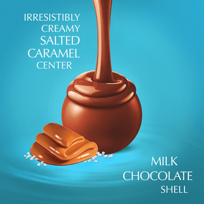 Lindt Lindor Salted Caramel Chocolate Truffles Box 200g - UK Food & Drink - 8003340098920