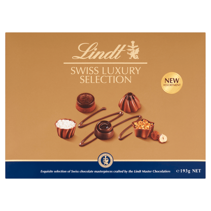 Lindt Swiss Luxury Selection 193g - UK Food & Drink - 7610400096607
