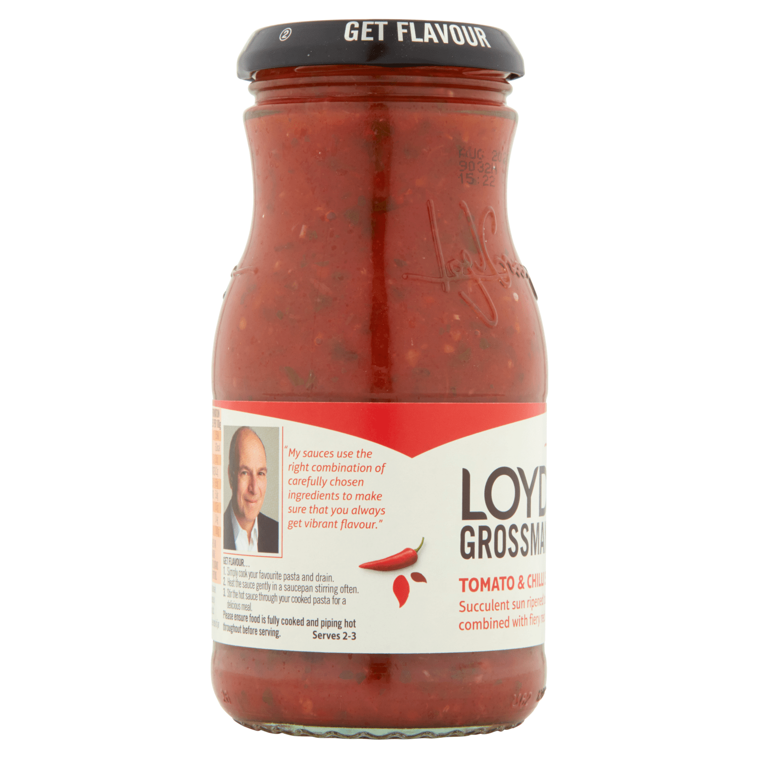 Loyd Grossman Tomato & Chilli Sauce 350g - UK Food & Drink - 5000354168543