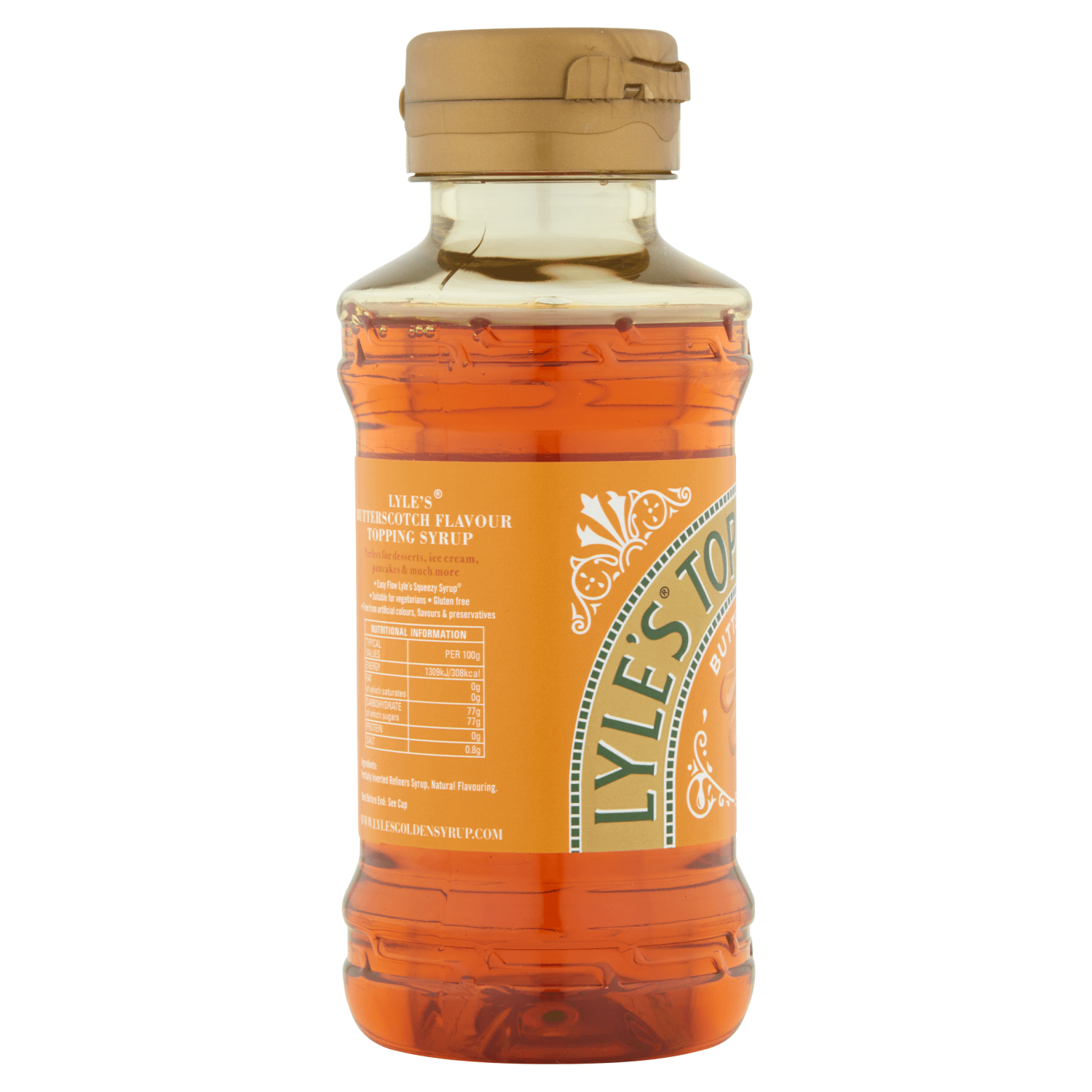 Lyle's Topping Syrup Butterscotch 325g - UK Food & Drink - 5010115900688