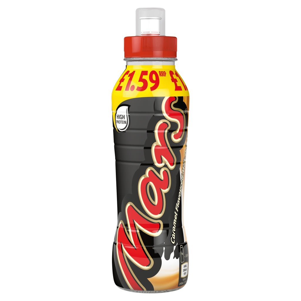 Mars Chocolate Caramel Milk Shake Drink 350ml - UK Food & Drink - 5056357910344