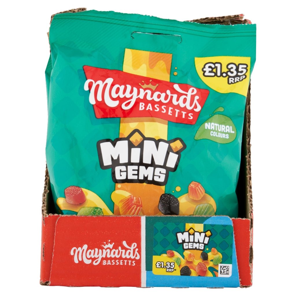 Maynards Bassetts Mini Gems 130g - UK Food & Drink - 7622202209819