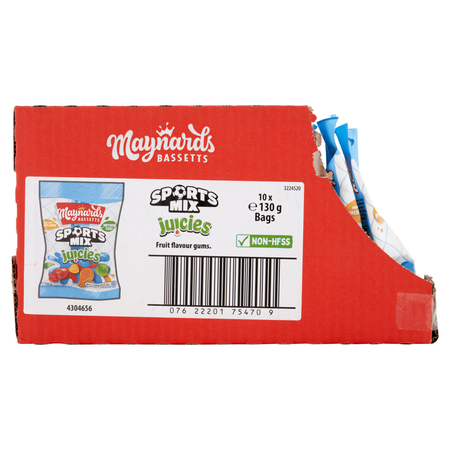 Maynards Bassetts Sports Mix Juicies 130g - UK Food & Drink - 7622201718268