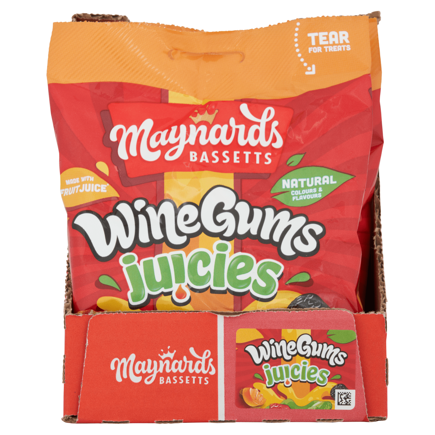 Maynards Bassetts Wine Gums Juicies 130g - UK Food & Drink - 7622201718237
