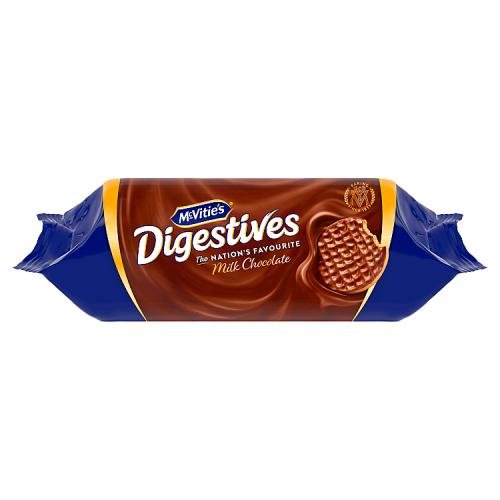 McVitie's Milk Chocolate Digestive Biscuits 266g - UK Food & Drink - 5000168194189