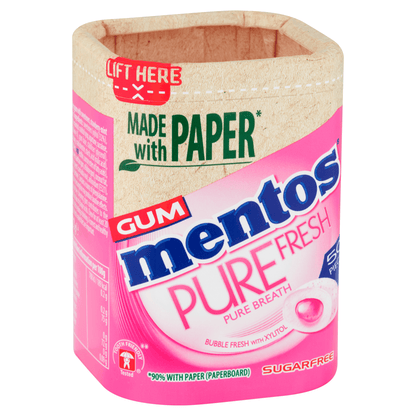 Mentos Gum Pure Fresh Bubble Fresh 50 Pieces 100g - UK Food & Drink - 80957546