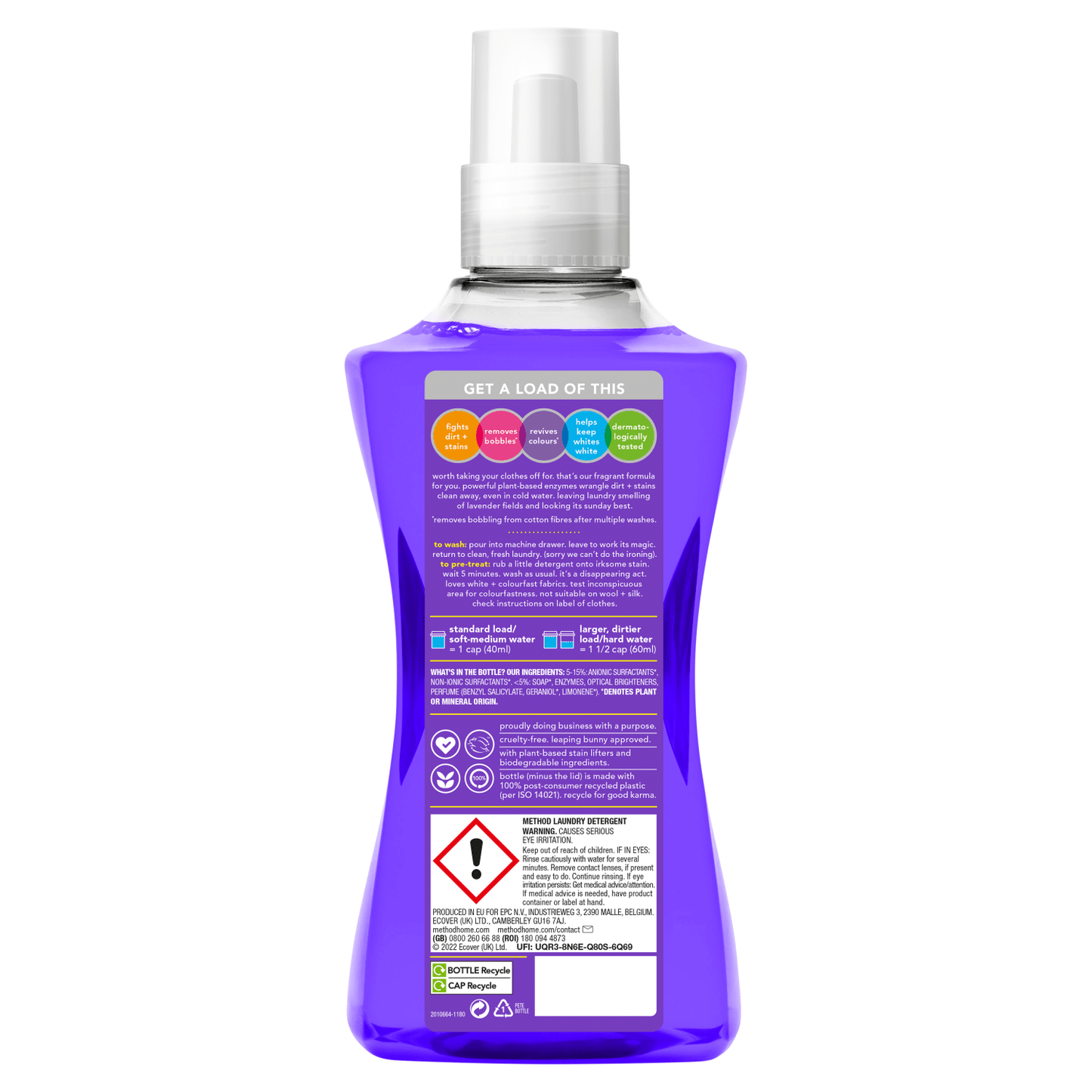 Method Laundry Liquid Wild Lavender - UK Food & Drink - 817939012154