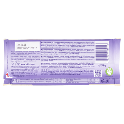 Milka Bubbly White Chocolate Bar 95g - UK Food & Drink - 7622210369543