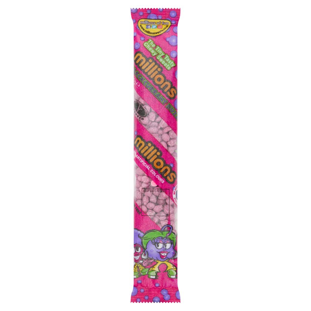 Millions Blackcurrant Buzz 55g - UK Food & Drink - 5017375034740
