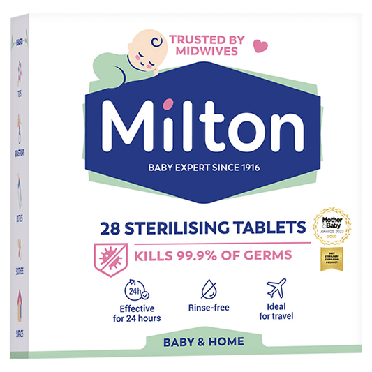 Milton 28 Sterilising Tablets 112g - UK Food & Drink - 5010527585169