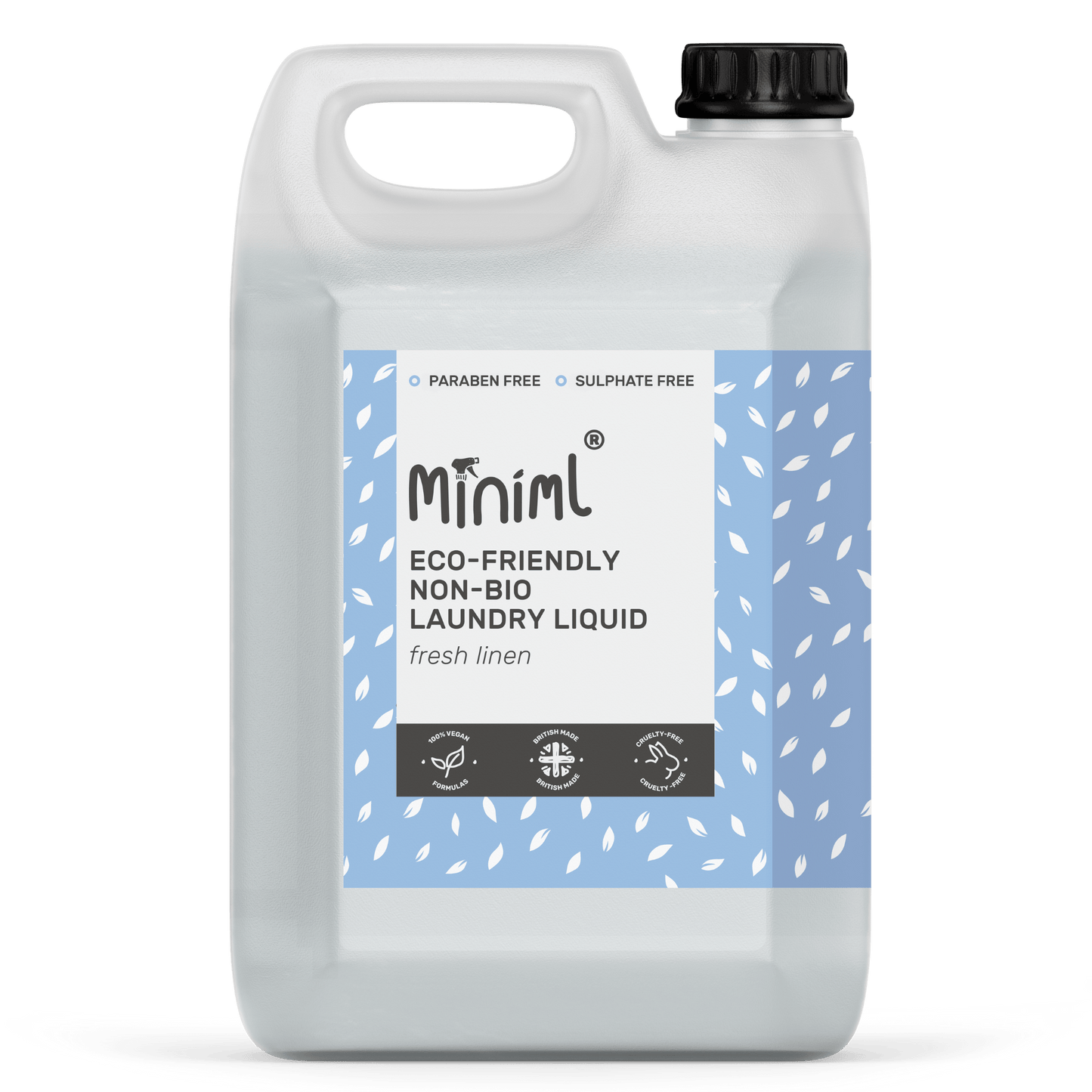 Miniml Laundry Liquid 20L Fresh Linen - UK Food & Drink - 5060588561589