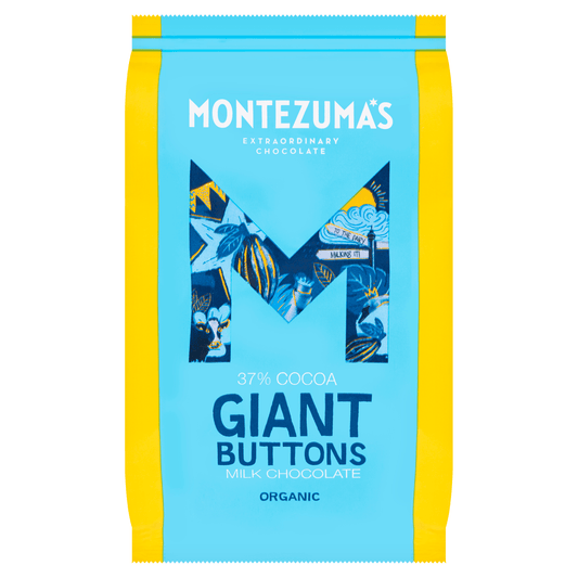 Montezuma's 37% Cocoa Giant Buttons Milk Chocolate 180g - UK Food & Drink - 5060719920667