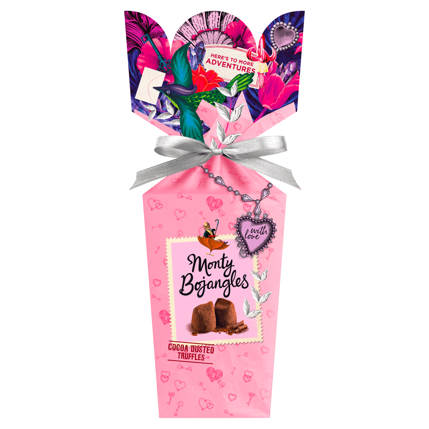 Monty Bojangles Cocoa Dusted Truffles - UK Food & Drink - 5060413268270