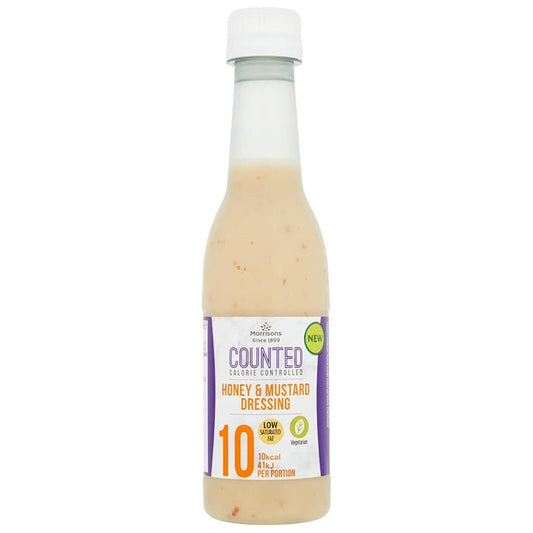 Morrisons Counted Honey & Mustard Dressing 250ml - UK Food & Drink - 5010525093208