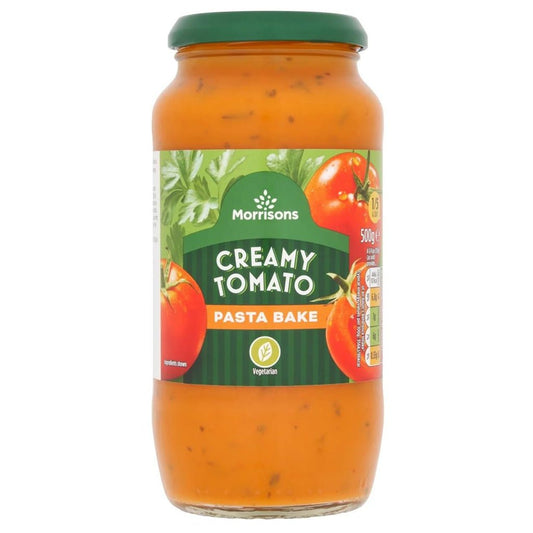 Morrisons Creamy Tomato Pasta Bake 500g - UK Food & Drink - 5010251460268